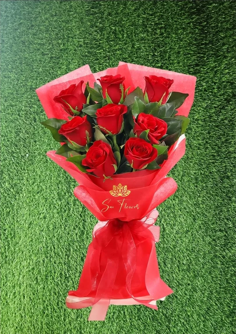 Premium red rose bouquet